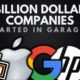12 Billion Dollar Companies That Started In Garages