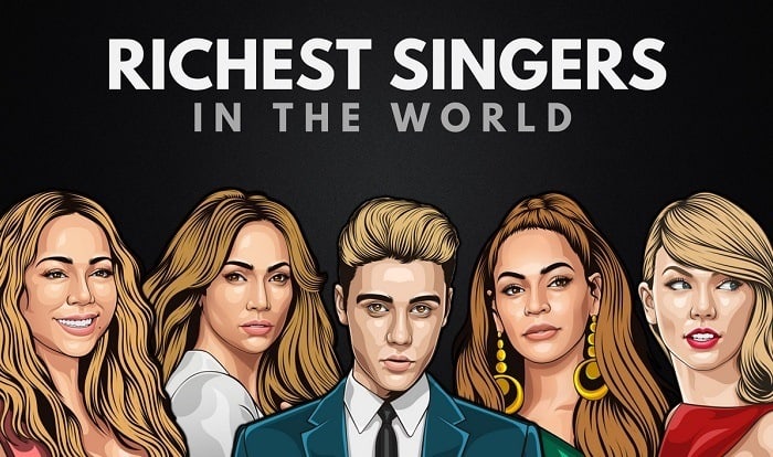 Who are the top 10 richest female singers in the world in 2021