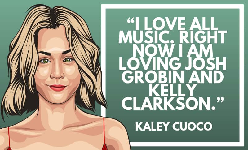 Kaley Cuoco Picture Quotes 4