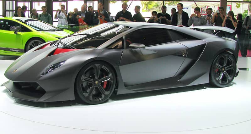 Most Expensive Cars - Lamborghini Sesto Elemento