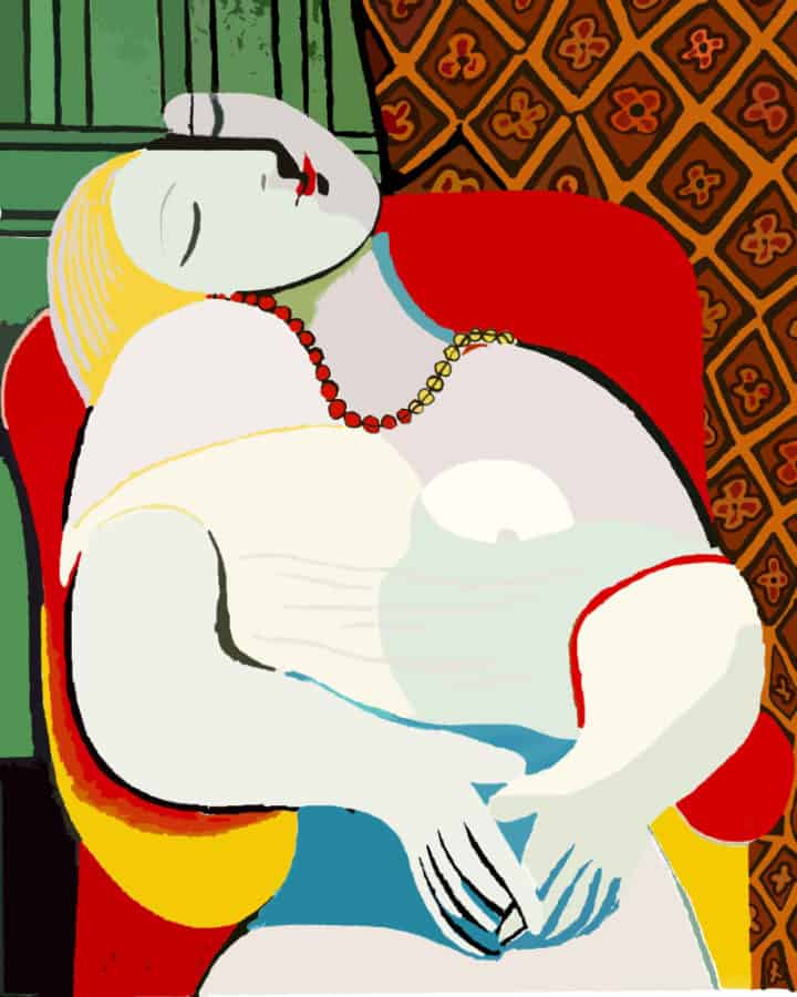 Most Expensive Paintings - Le Rêve - Pablo Picasso