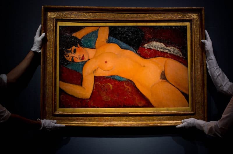 Most Expensive Paintings - Nu couché - Amedeo Modigliani