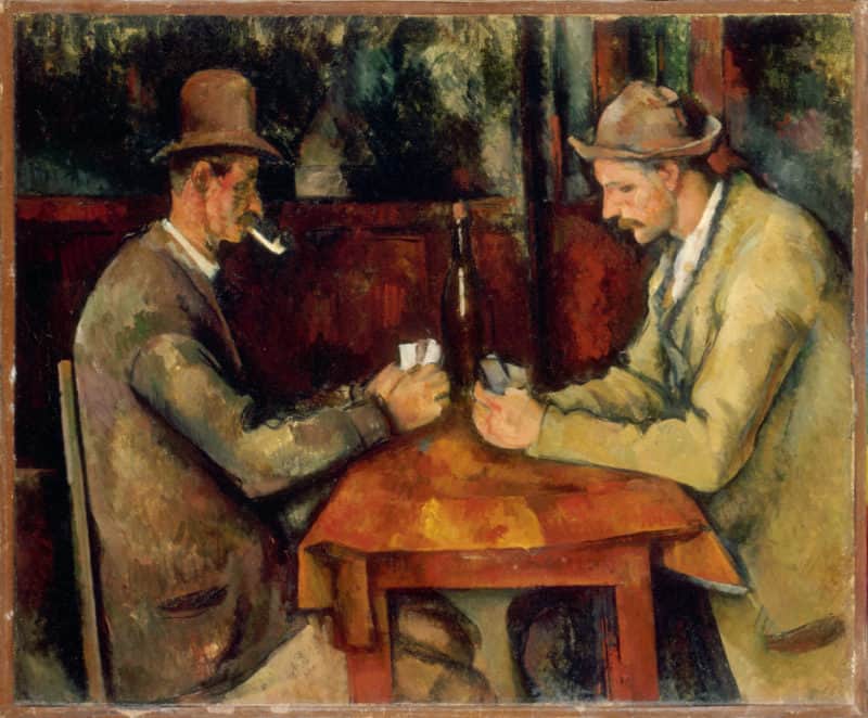 Most Expensive Paintings - The Card Players - Paul Cézanne