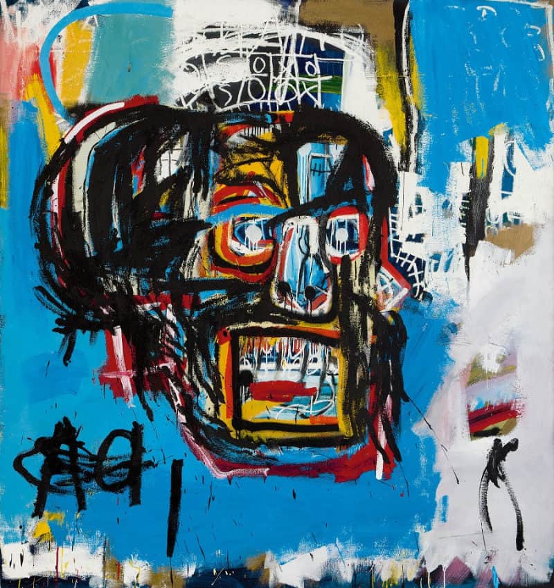 Most Expensive Paintings Untitled Jean Michel Basquiat 800x849 