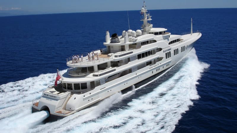 Most Expensive Yachts - Ectasea
