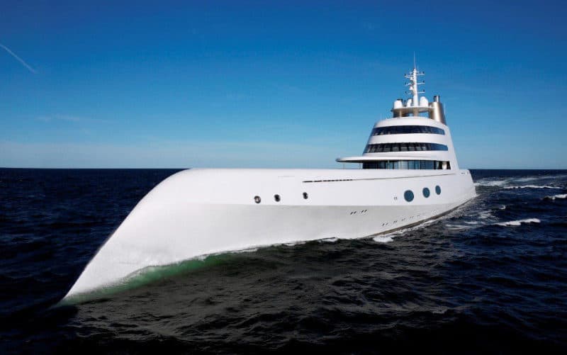 Most Expensive Yachts - Motor Yacht A