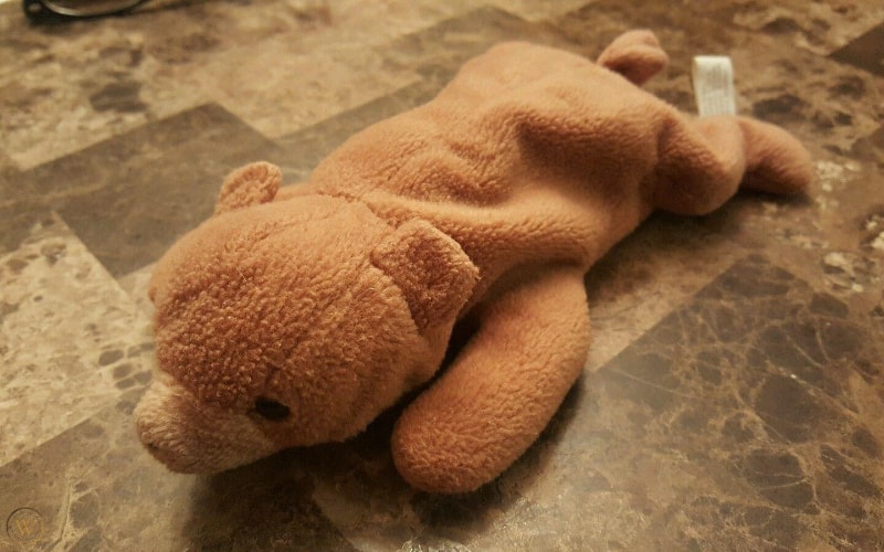 Dyraste Beanie Babies-Brownie björnen