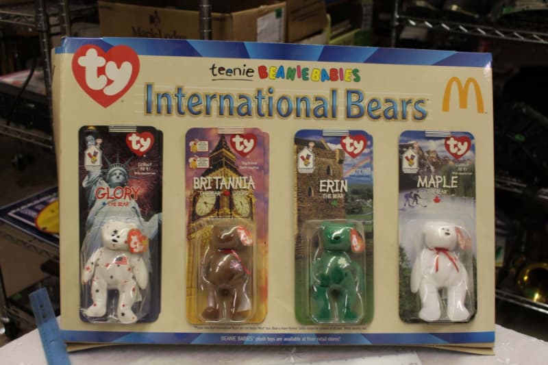 Most Expensive Beanie Babies-Mcdonald' s International Bears