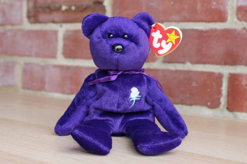 Mais Caro do Beanie Babies - Princesa Urso