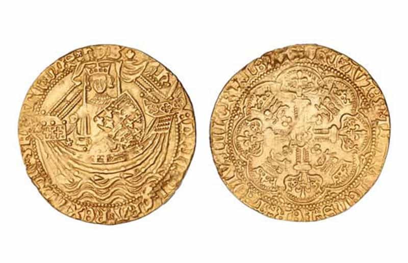 Moedas Mais Caras - Edward III Florin (1343)