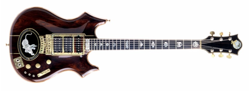 Most Expensive Guitars - Jerry Garcia's Custom Doug Irwin Tiger
