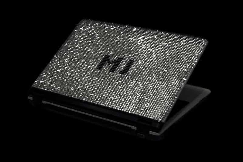 Most Expensive Laptops - MJ'S Swarovski & Diamond Studded Notebook
