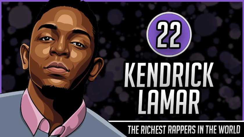Richest Rappers in the World - Kendrick Lamar