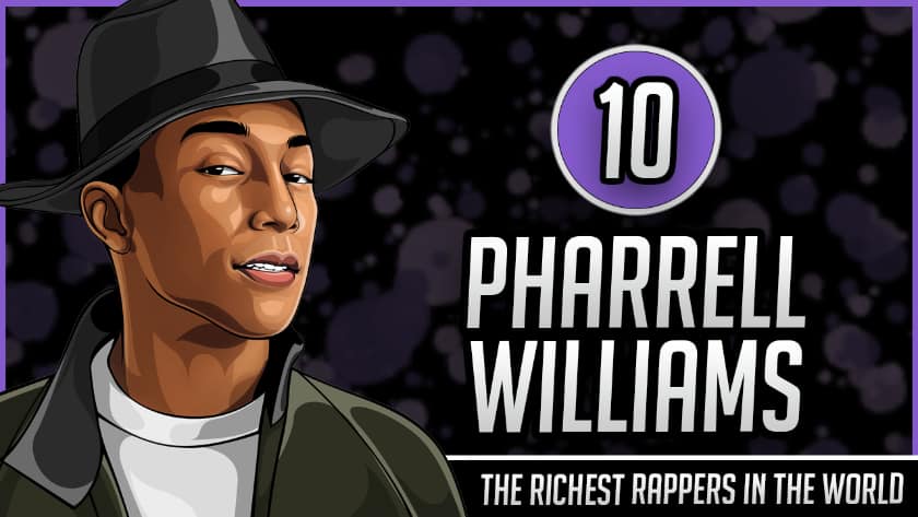 Richest Rappers in the World - Pharrell Williams
