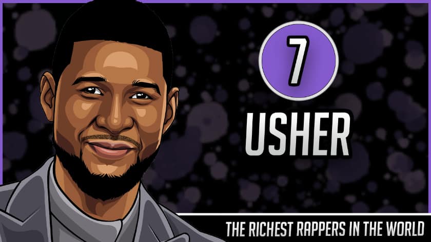 Richest Rappers in the World - Usher