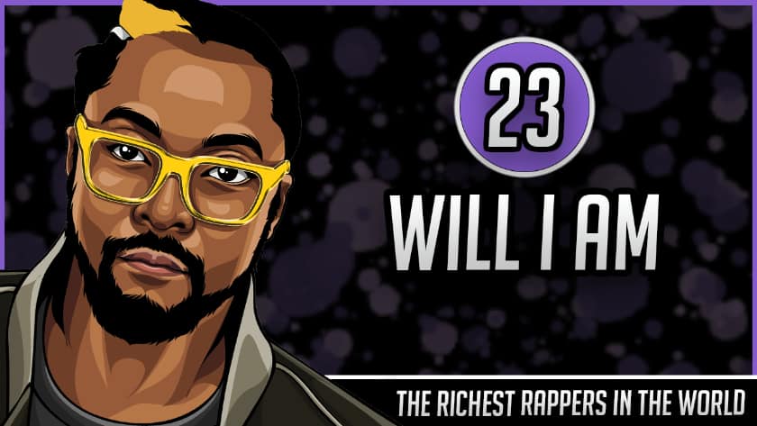 Richest Rappers in the World - Will I Am