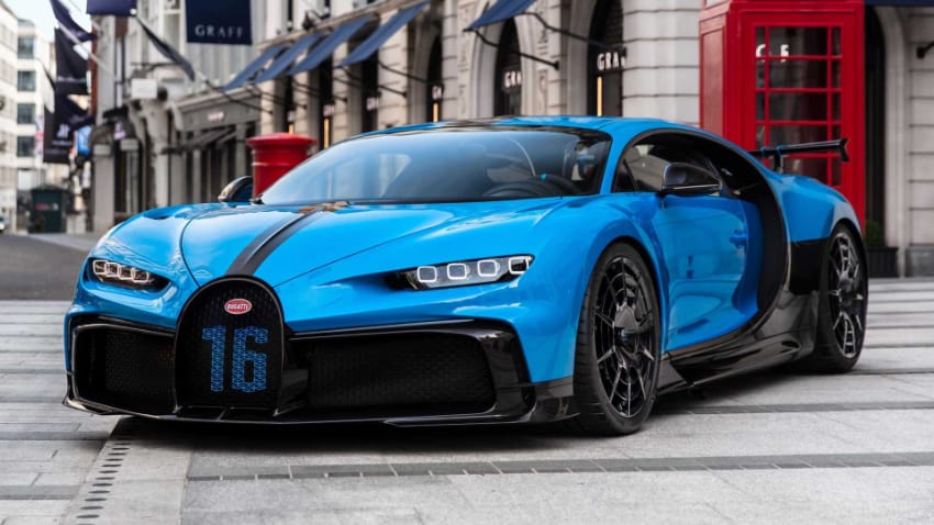 Most Expensive Cars - Bugatti Chiron Pur Sport