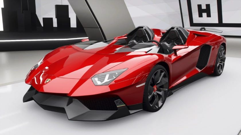 Cel mai scump Lamborghinis - Aventador J