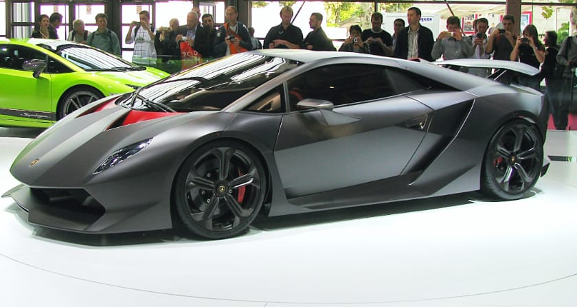 Most Expensive Lamborghinis - Sesto Elemento Concept
