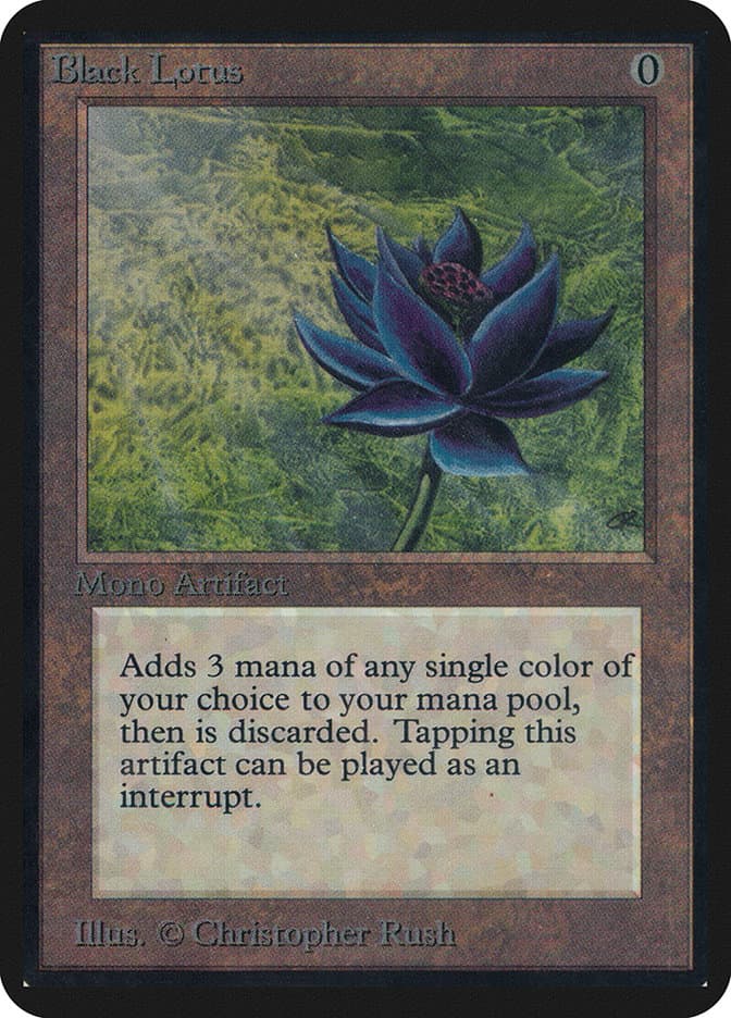 Most Expensive MTG Cards - Black Lotus
