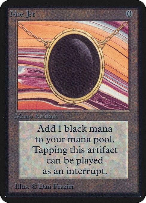 Most Expensive Magic The Gathering Cards - Mox Jet