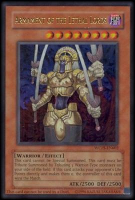 Most Expensive Yu Gi Oh! Cards - Armament of the Lethal Lords