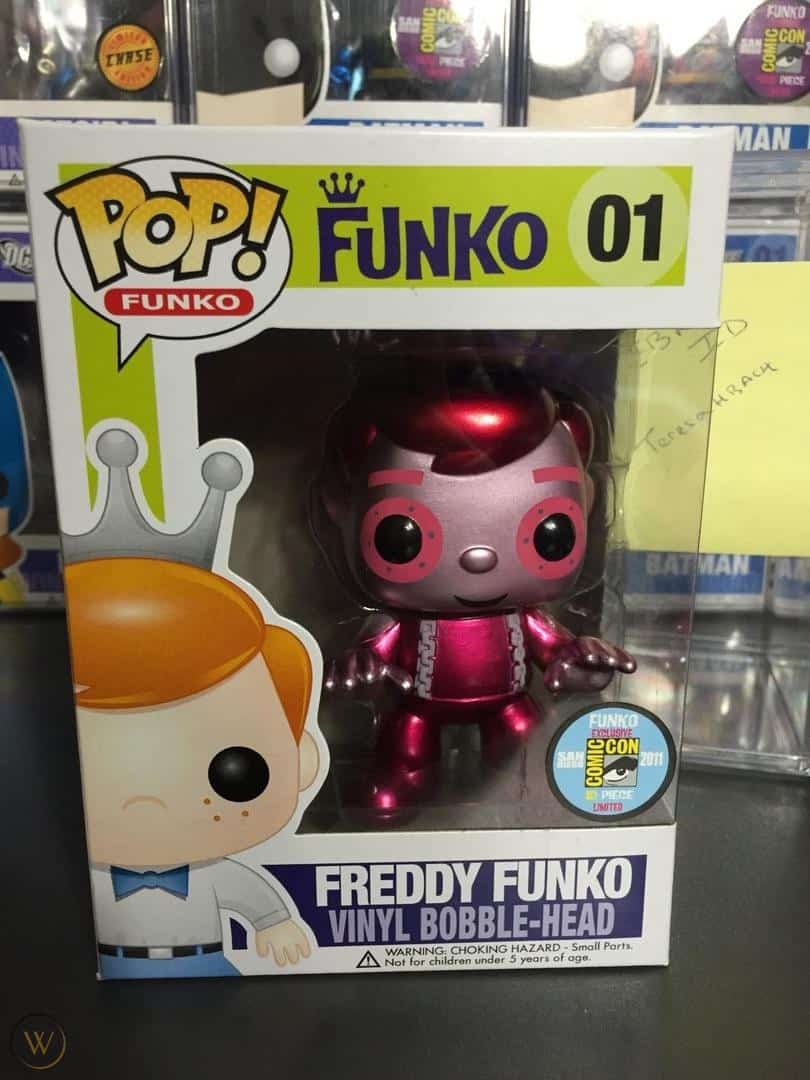 Most Valuable Funko Pop Vinyls - Frankenberry Freddy Funko (Metallic)