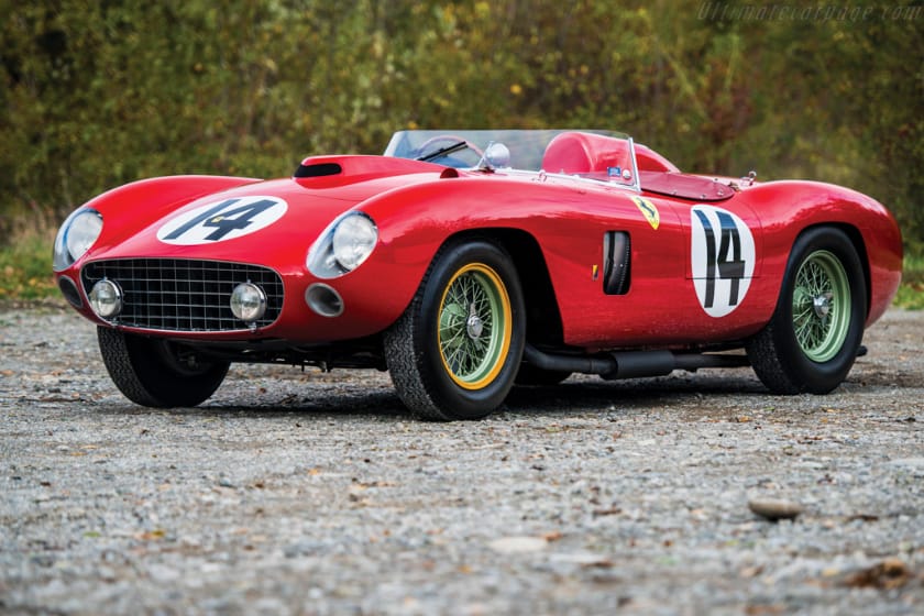 Most Expensive Ferraris - 1956 Ferrari 290 MM Scaglietti Spider