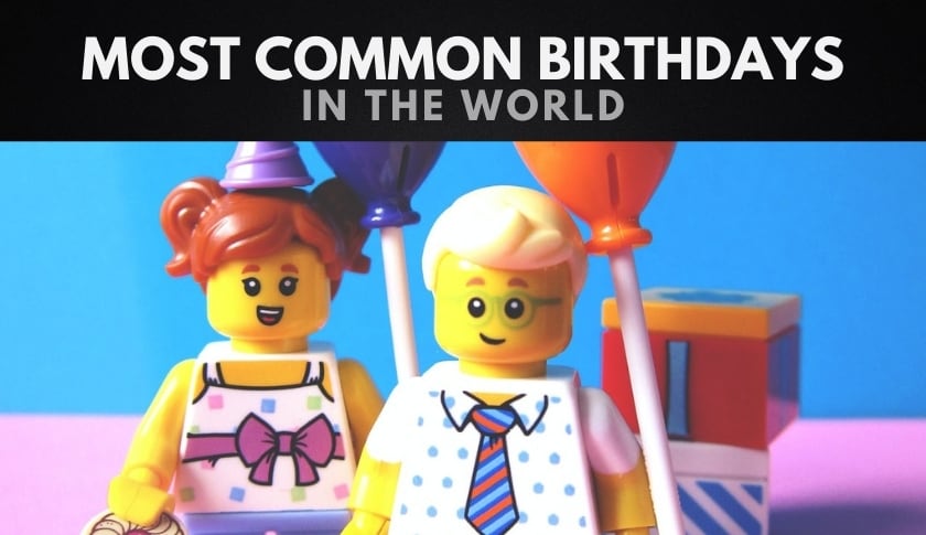 The 10 Most Common Birthdays