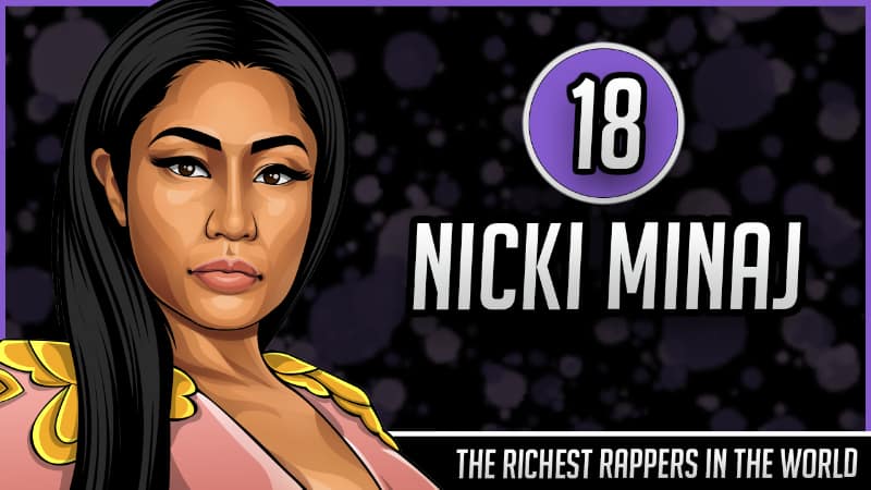 Richest Rappers in the World - Nicki Minaj