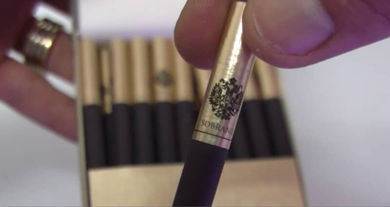 Most Expensive Cigarettes in the World - Sobranie Black Russian