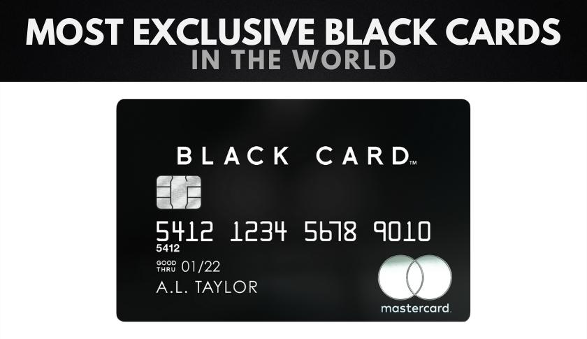 The Most Exclusive Black Cards in the World