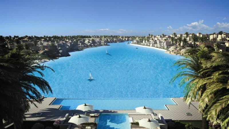 Largest Swimming Pools - Citystars Sharm El Sheik, Egypt