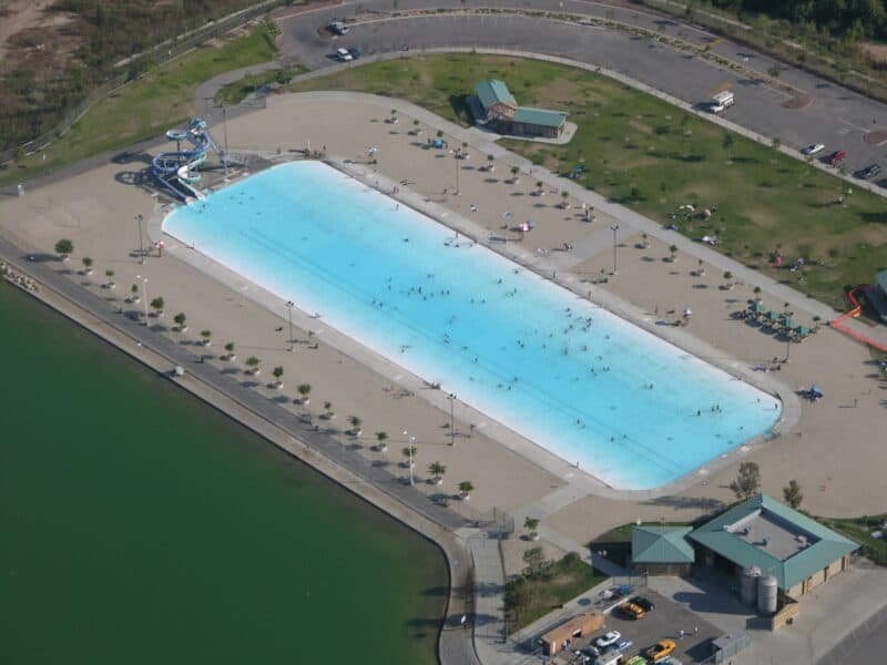 Largest Swimming Pools - Hansen Dam Recreation Center, California