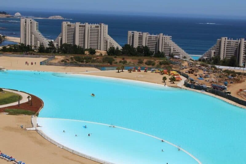 Largest Swimming Pools - Laguna Bahia, Chile