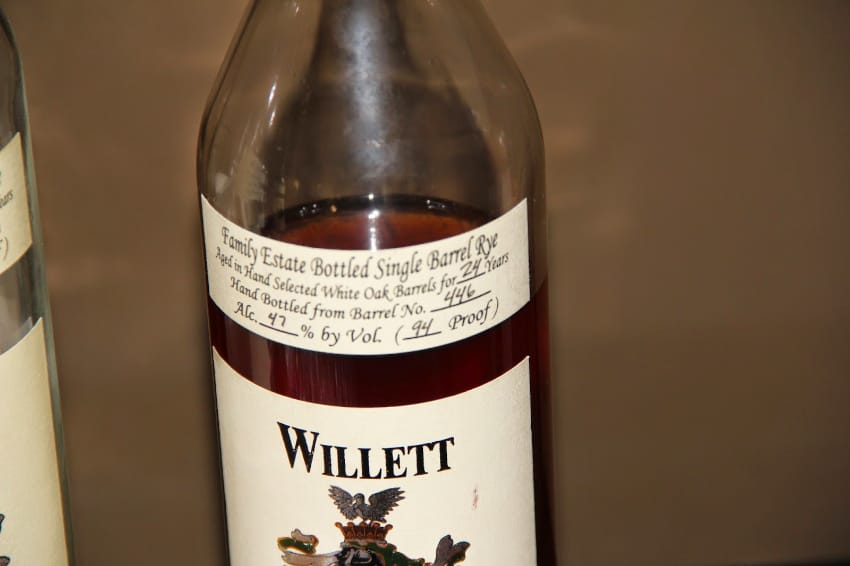 Most Expensive Bourbon in the World - Willett Family Estate Bottled Single-Barrel 24 Year Old