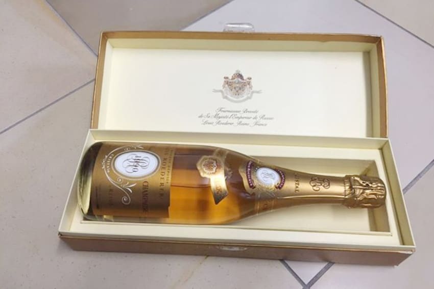 Most Expensive Champagne in the World - Louis Roederer, Cristal Brut 1990 Millennium Cuvee Methusela