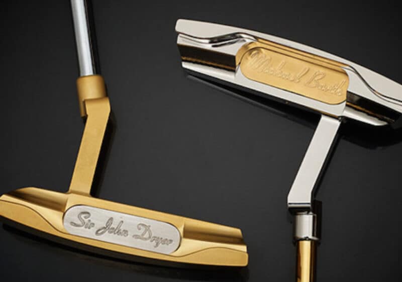 Most Expensive Golf Clubs in the World - Golden Putter First Lady Special Editio