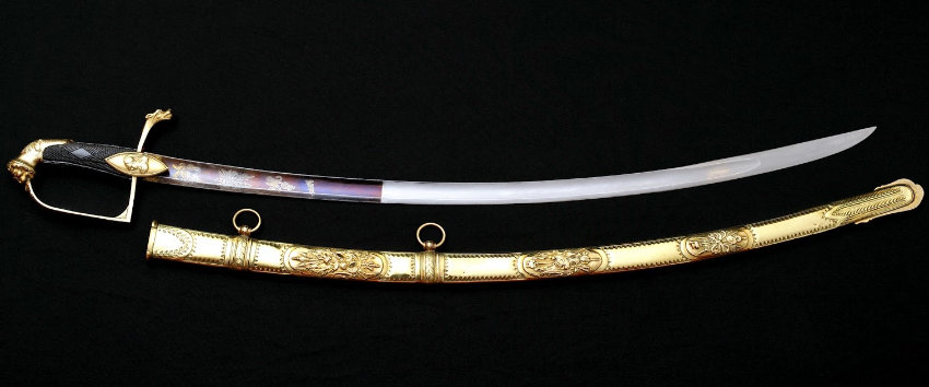 Most Expensive Swords in the World - Napoleon Bonaparte's gold-encrusted Saber