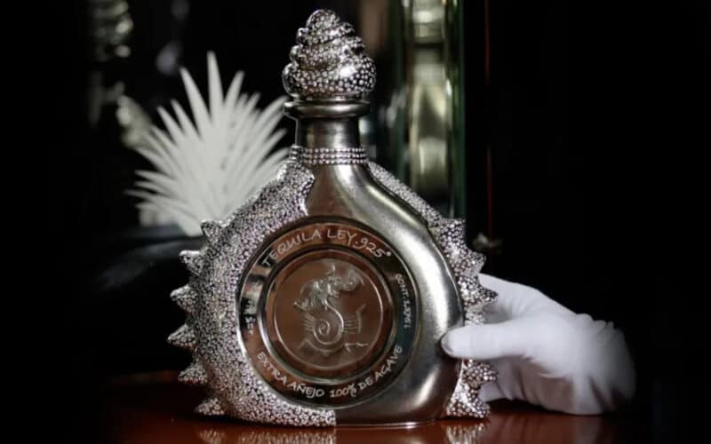 Most Expensive Tequilas - Tequila Ley .925 Diamant