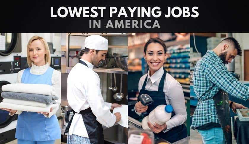 The 25 Lowest Paying Jobs In America