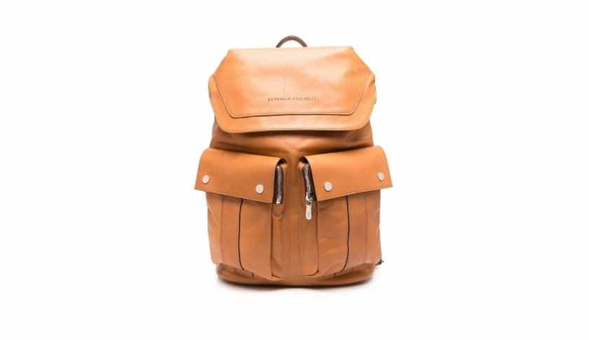 Most Expensive Backpacks - Brunello Cucinelli Leisure Backpack In Calfskin