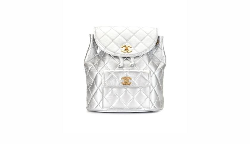 Most Expensive Backpacks - Chanel Calfskin & Silver-Tone Metal Backpack