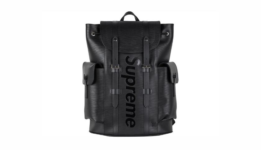 Most Expensive Backpacks - Louis Vuitton x Supreme Christopher Backpack Epi PM Black