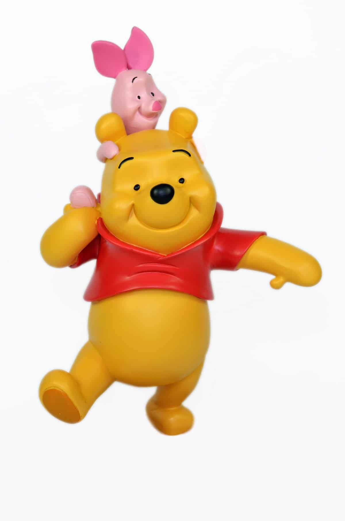 Studio image of Winnie the Pooh and Piglet