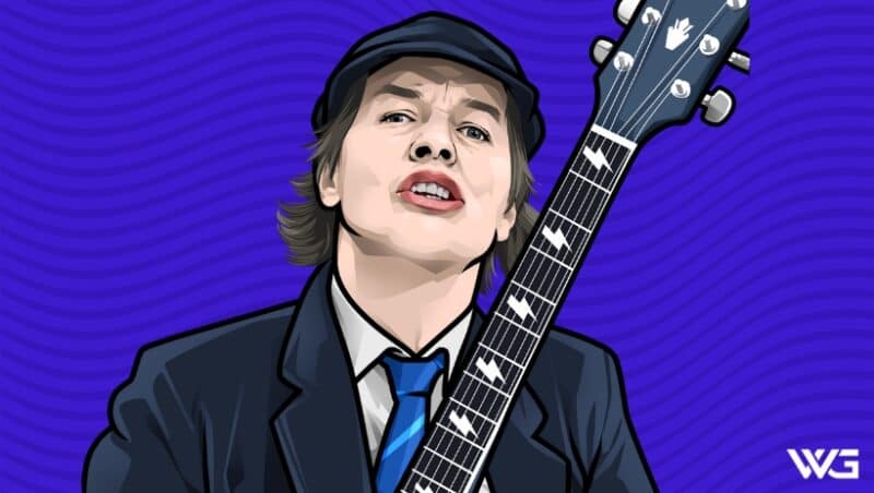 Richest Rockstars - Angus Young